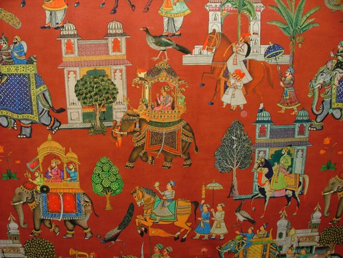 Tessuto velluto maharaja - tessuto,