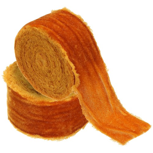 Nastro velluto arancione - , 2